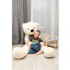 Velký plyšový medvěd Classico 160 cm bílý 6