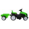 Elektrický traktor s přívěsem TR1908 zelený 5