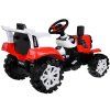 Elektrické autíčko Traktor s přívěsem na akumulátor svítí 4