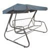 Univerzální stříška na houpačku 214x122 cm Antracit PATIO 3
