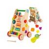 Kinderplay Dřevěné interaktivní chodítko 4