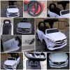 Dětské odrážedlo auto J2 bílé 4