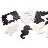 Dětské pěnové puzzle černo-bílé, 25 dílů 7