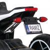 Dětská elektrická motorka Future bílá 8