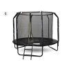 Zahradní trampolína SKY FLYER RING 2v1 244 cm BLACK 5