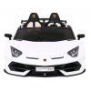 Elektrické autíčko Lamborghini SVJ DRIFT bílé 3
