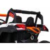 Elektrická čtyřkolka Buggy UTV-MX oranžovo-bílá 12
