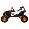 Elektrická čtyřkolka Buggy UTV-MX oranžovo-bílá 3