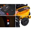 Tomido Dětský elektrický vysokozdvižný vozík žlutý 9