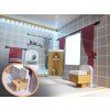 Domeček pro panenky LED a příslušenstvím 98 cm 9