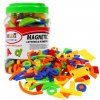 Magnetická písmena a číslice - 128 kusů 2
