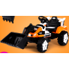 Tomido elektrický traktor Strenght červený