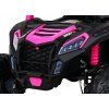 41400 12 elektricke auticko buggy utv strong 24 v max ruzove
