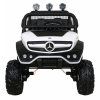 Elektrické autíčko Mercedes Unimog S, 4x4, 12V Bílé 4