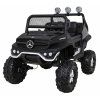 Elektrické autíčko Mercedes Unimog S, 4x4, 12V Černé 3