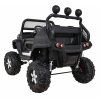 Elektrické autíčko Mercedes Unimog S, 4x4, 12V Černé 8