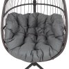 Sedák na závěsné křeslo Oval D031-26CW 144 x 100/45 x 10/12 cm PATIO 2