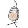 Sedák na závěsné křeslo Oval D031-05CW 144 x 100/45 x 10/12 cm PATIO 3