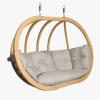 Závěsné křeslo Swing Pod Cream XL se stojanem CZILLO 5