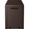 Zahradní úložný box EMILY STORAGE BOX 280L hnědý