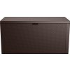 Zahradní úložný box EMILY STORAGE BOX 280L hnědý