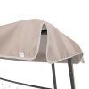 Univerzální stříška na houpačku 214x122 cm Cappucino PATIO 4