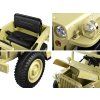 Elektrické autíčko Vojenské Willys + dálkové ovládání 3