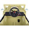 Elektrické autíčko Vojenské Willys + dálkové ovládání 9