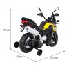 Dětská elektrická motorka BMW F850 GS žlutá 9