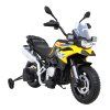 Dětská elektrická motorka BMW F850 GS žlutá 10