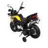 Dětská elektrická motorka BMW F850 GS žlutá 6