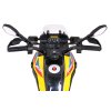 Dětská elektrická motorka BMW F850 GS žlutá 7