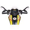 Dětská elektrická motorka BMW F850 GS žlutá 8