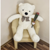Velký plyšový medvěd Classico 140 cm bílý
