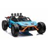 Elektrická bugina Monster RACING 400W XXL modrá 9