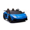 Dětské elektrické autíčko Lamborghini Aventador SV 400W modré 2