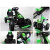 Dětská šlapací motokára Monster GREEN