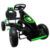 Dětská šlapací motokára Monster GREEN 2