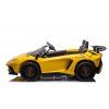 Dětské elektrické autíčko Lamborghini Aventador SV 400W žluté