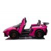 Dětské elektrické autíčko Lamborghini Aventador SV 400W růžové