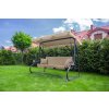 23320 4 tomido zahradni houpacka comfort lux bezova