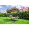 23320 5 tomido zahradni houpacka comfort lux bezova