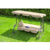 23320 6 tomido zahradni houpacka comfort lux bezova