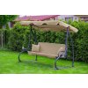 23320 7 tomido zahradni houpacka comfort lux bezova