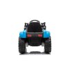 Dětský elektrický traktor s přívěsem a nakládací lžící modrý 5
