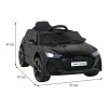 Elektrické autíčko Audi RS6 černé 2
