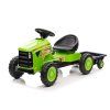 Šlapací traktor s přívěsem G206 zelený 2