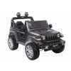 Elektrické autíčko Jeep Wrangler Rubicun lakované černé 2