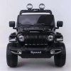 Elektrické autíčko Jeep Wrangler Rubicun lakované černé 3
