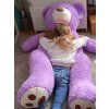 Velký medvěd XXL plyšák 160 cm fialový 7